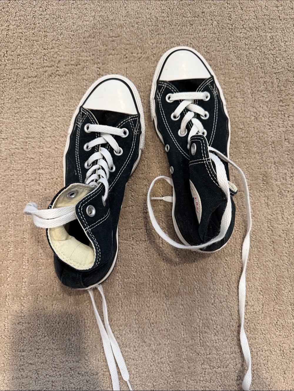 Converse Black & White All Star High-Top Sneakers